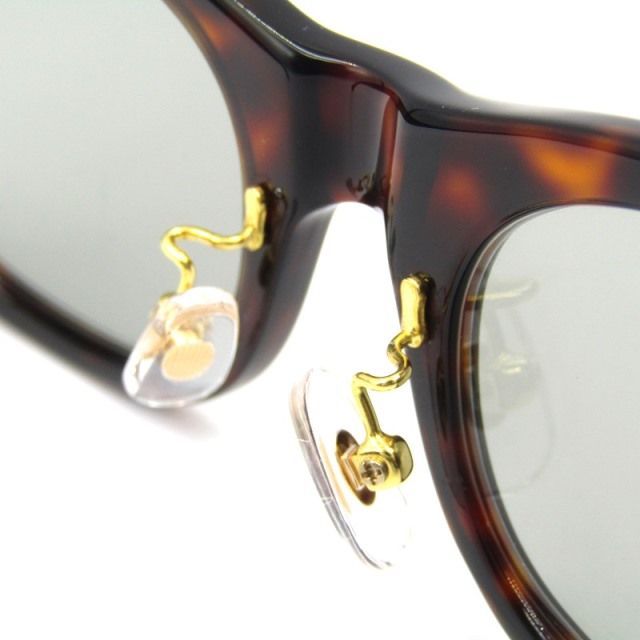 最終値引き！【美品】Oliver Goldsmith WONG L 鼈甲カラー - ファッション