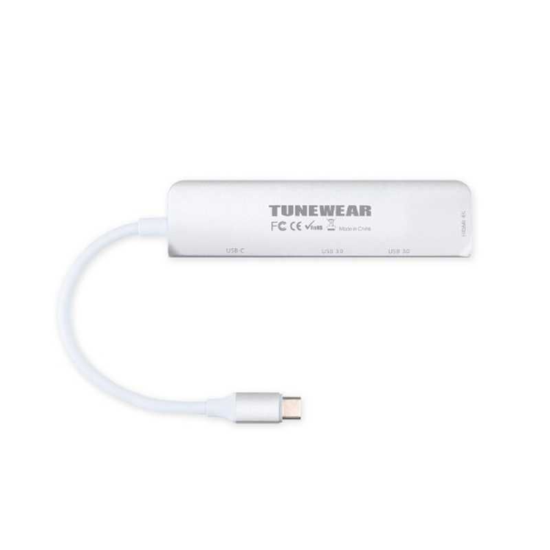 【 新品 未開封 】   TUNEWEAR ＴＵＮＥＷＥＡＲ ＡＬＭＩＧＨＴＹ ＤＯＣＫ ＣＭ２ シルバー ＰＤ６０Ｗ対応 TUN-OT-000035 未使用 送料無料