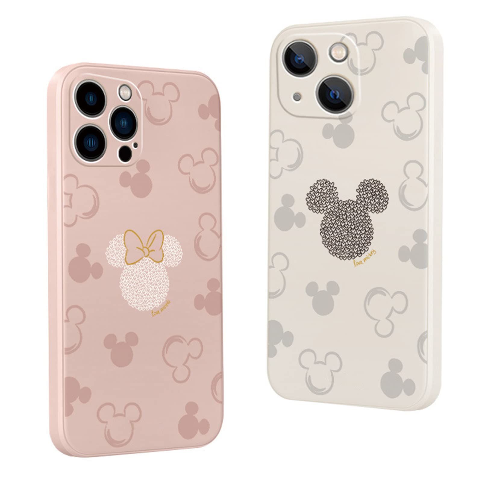 iPhone 用 ケース ミッキーマウス スマホケース かわいい iphone 用 全機種対応 黄ばみにくい シリカゲル すり傷防止 指紋防止 耐衝撃 おしゃれ ミッキー iphone ケース 携帯保護カバー 薄型 ソフ