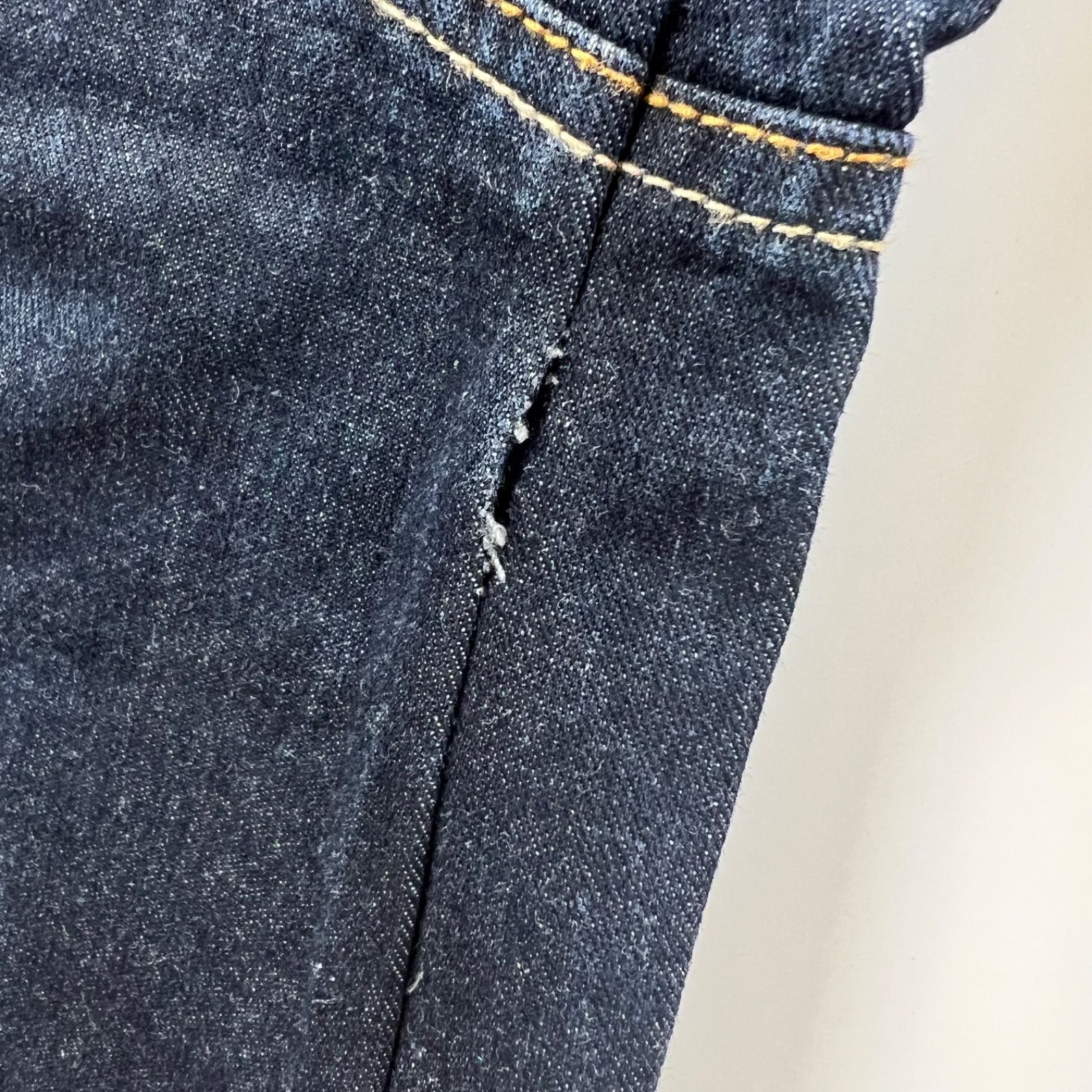 CUSTOM CULTURE y2k flare denim pants 44 132-1302 カスタム 