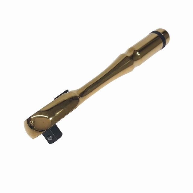 nepros ネプロス ラチェットハンドル NBR390GL シリーズ 90ギア 9.5sq 金色 iPゴールド ラチェットレンチ111568