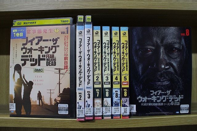 DVD フィアー・ザ・ウォーキング・デッド シーズン1～6 全42巻 ※ケース