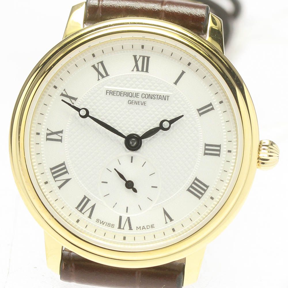 FREDERIQUE CONSTANT フレデリック コンスタント FC-235M1S5 Classics Slimline Ladies Small Seconds Watch FC-235M1S5