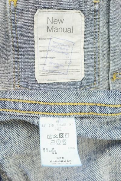 ジャケット・アウター NEW MANUAL SETO INLAND LINK T-BACK New Manual ニュー マニュアル / ×SETO INLAND LINK セト
