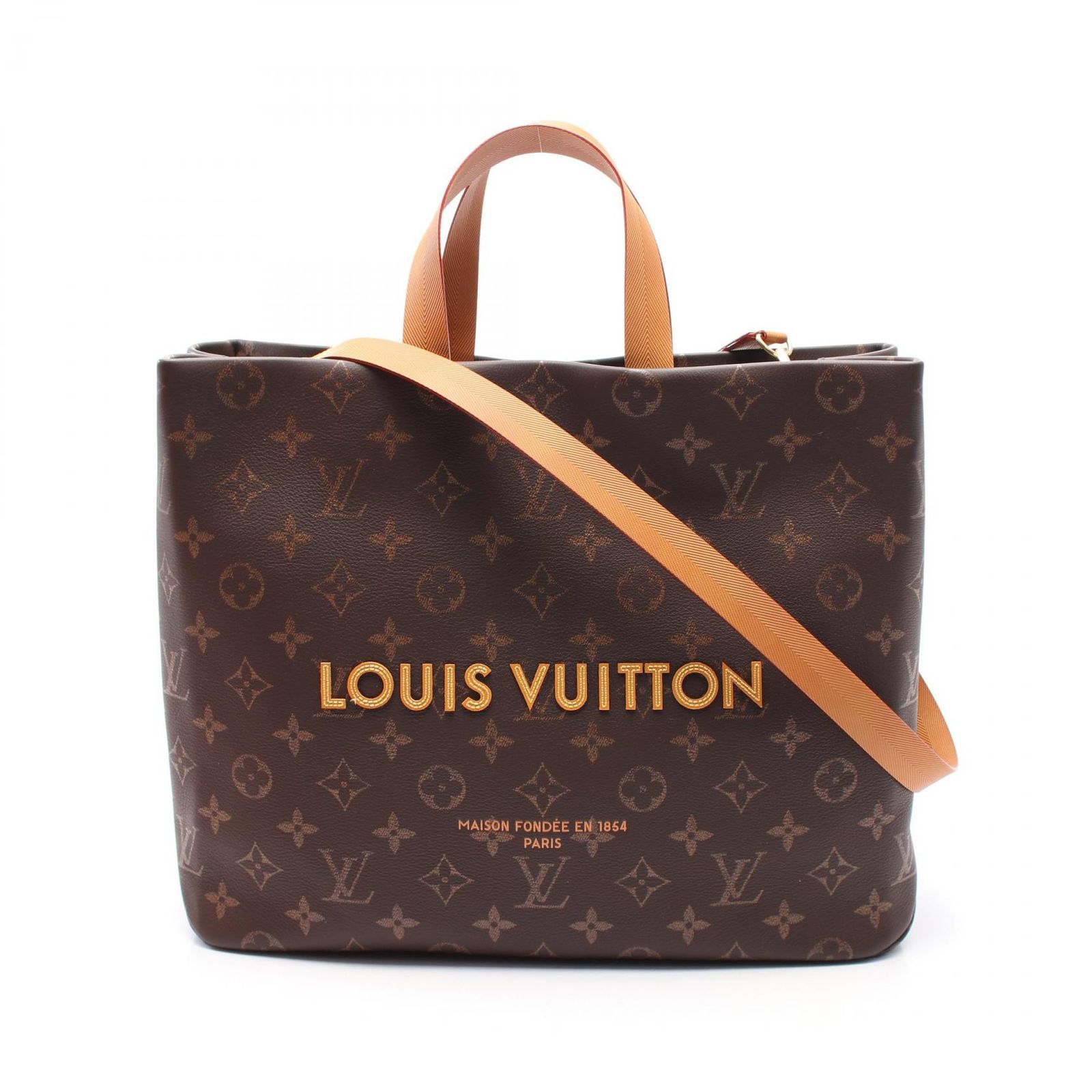 ルイヴィトン トートバッグ モノグラム・マカサー キタン M40388 LOUIS VUITTON ルイ ヴィトン モノグラムマカサー キタン トート