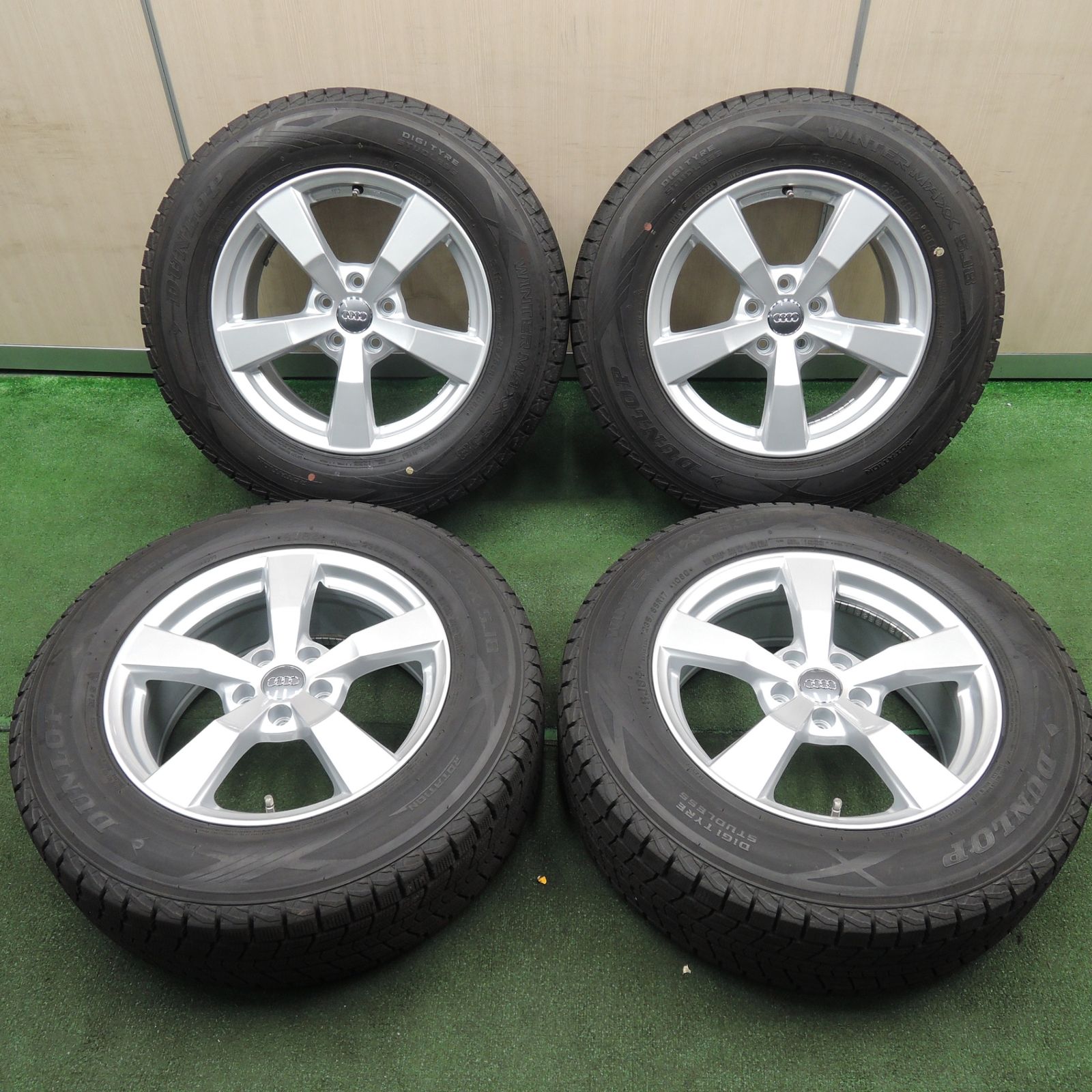 スタッドレス DUNLOP 235/65R17 PCD112 7.5J+40