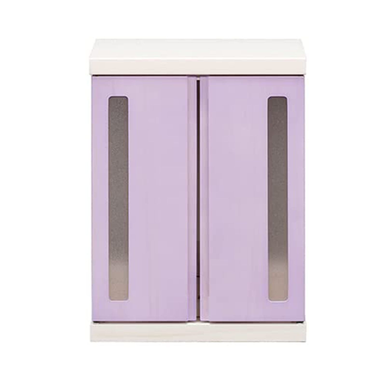 商品 幅32cm LEDライト搭載 高さ42cm 奥行25cm モダン仏壇 パープル メモリアルボックス コンパクト仏壇 354363