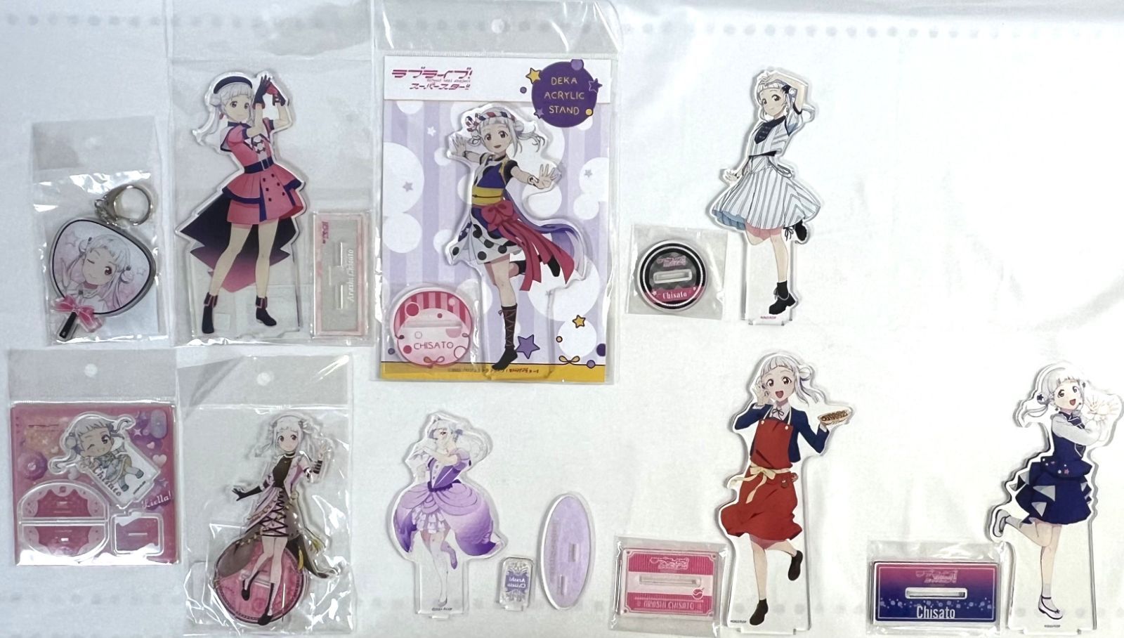 ラブライブ! スーパースター!! 嵐千砂都 グッズ(アクリルキーホルダー