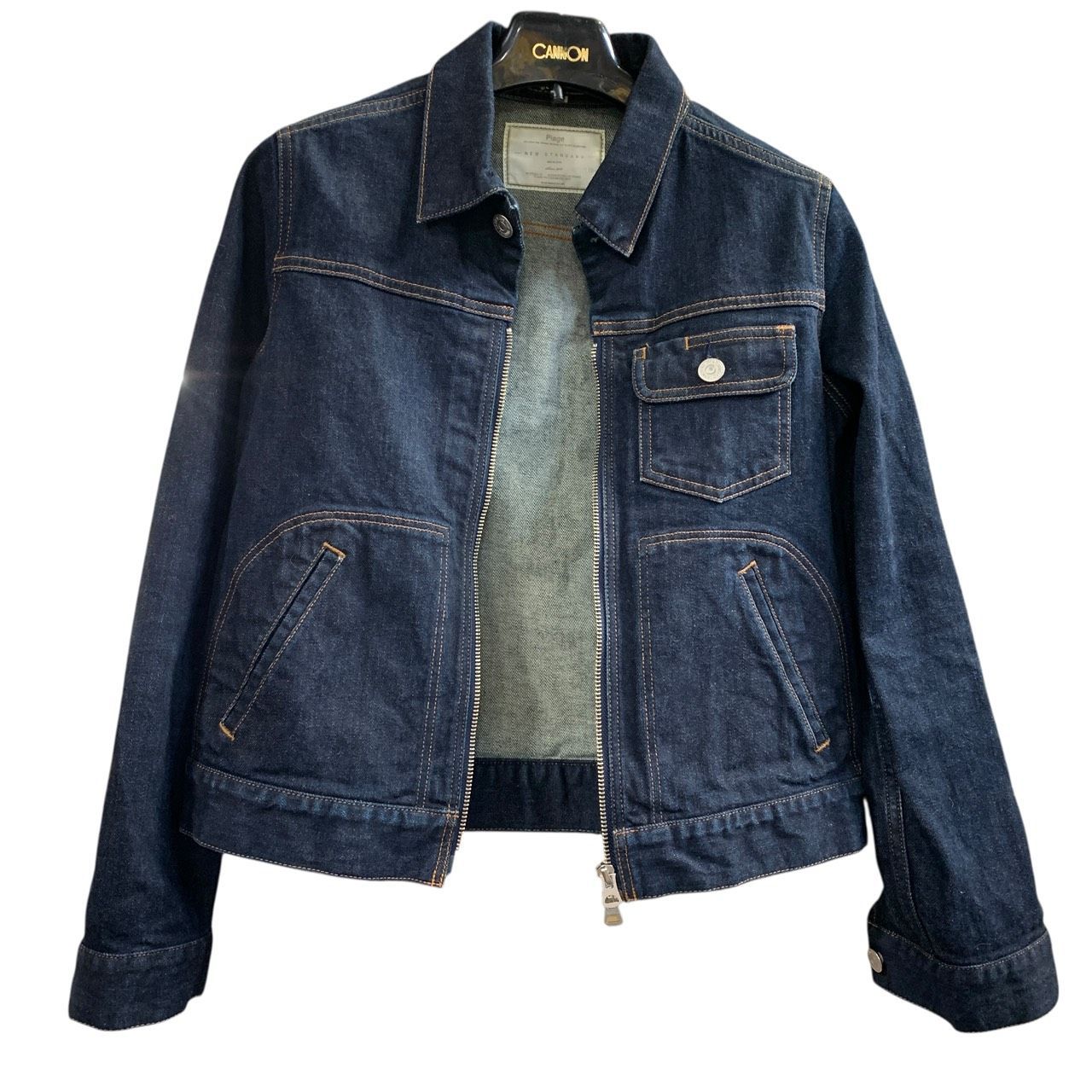♪3341 Plage プラージュ デニムジャケット 38サイズ 中古美品 - メルカリ