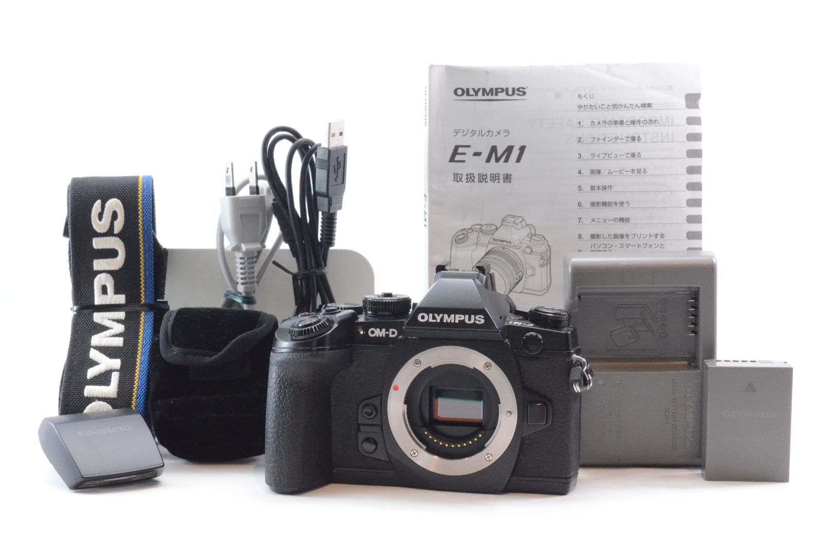 OLYMPUS OM-D E-M1 ボディ ブラック ミラーレス一眼