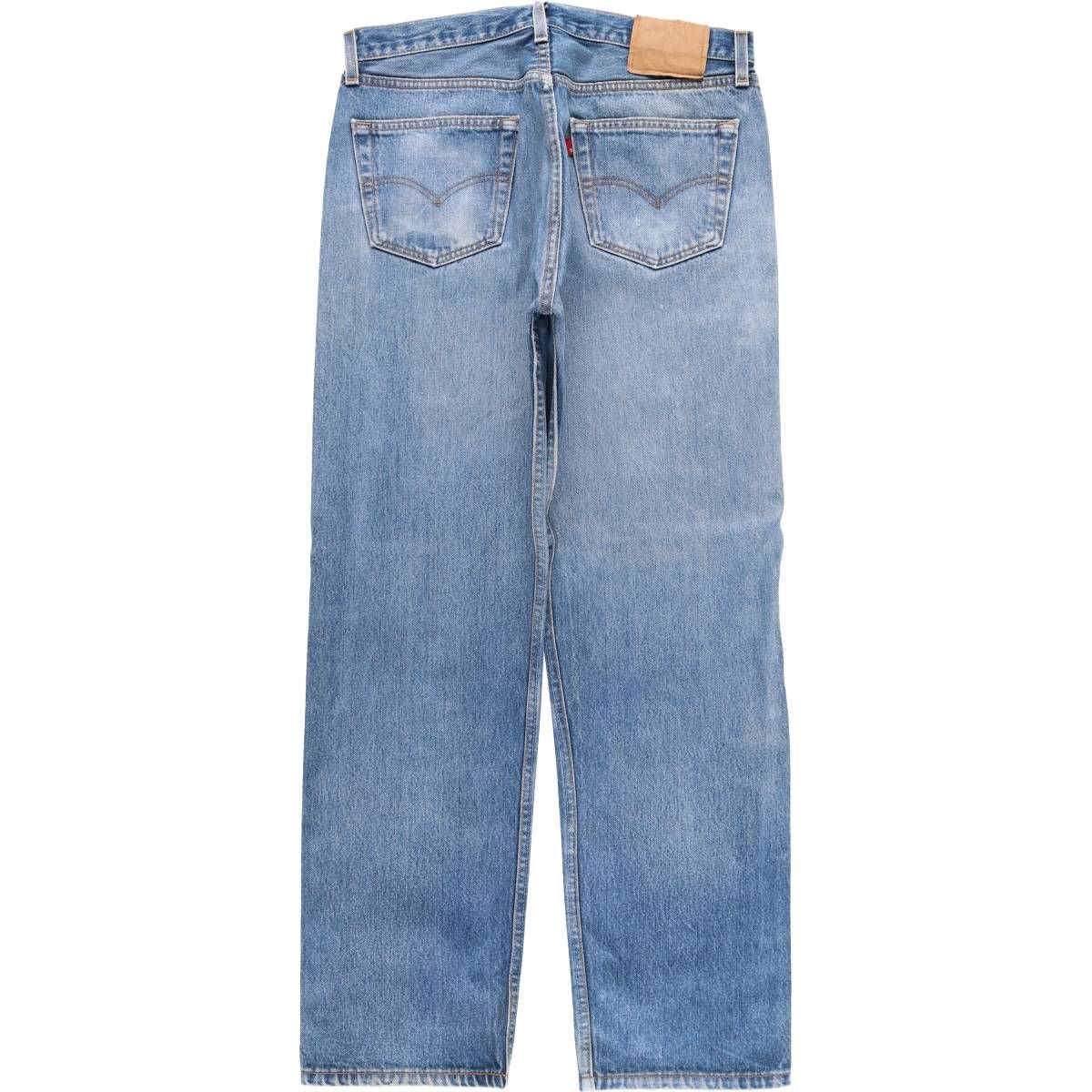 古着 00年代 リーバイス Levi s 501 ストレートデニムパンツ メンズw34相当 evb031288