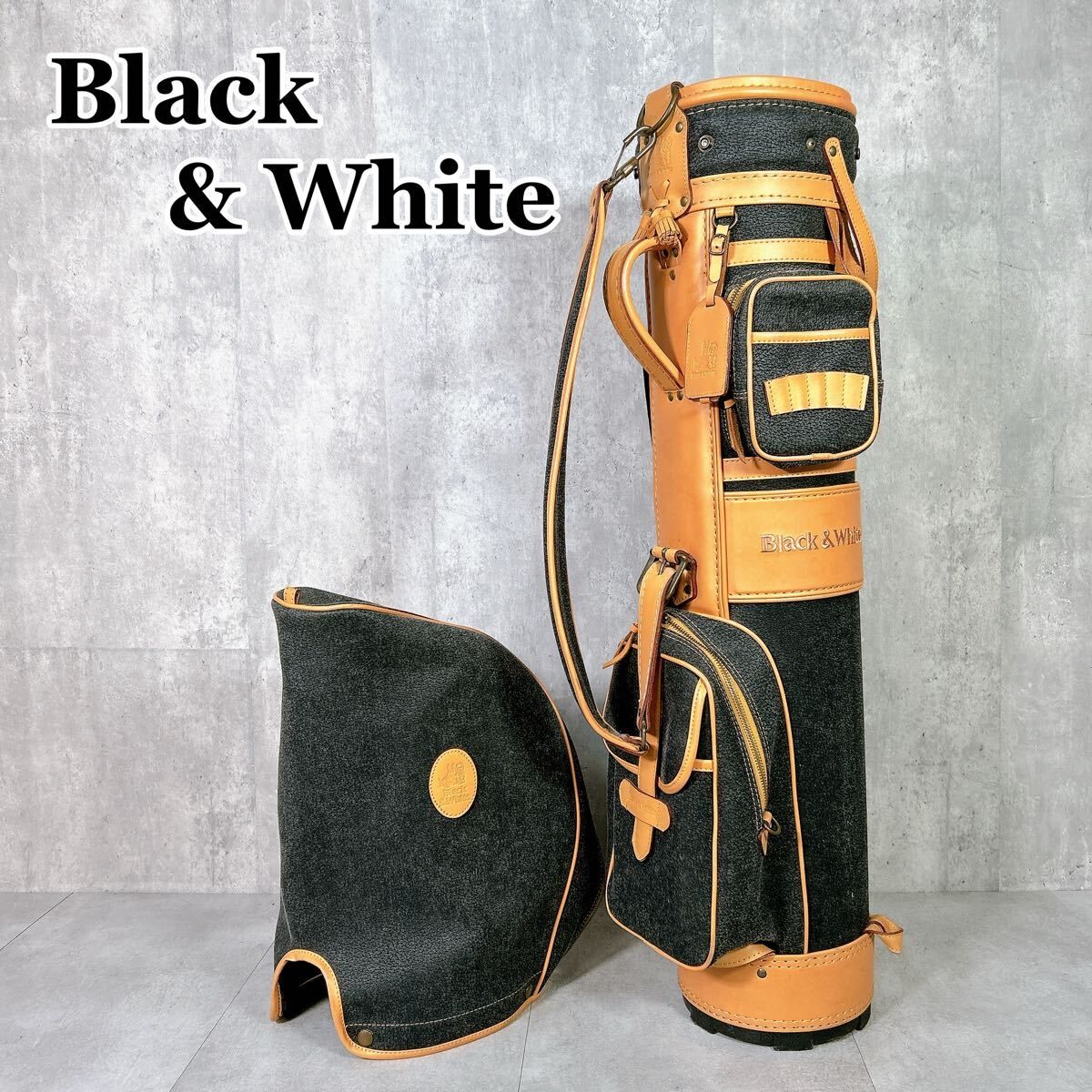 ONOFF OB0317 スタンド式 キャディ バッグ ゴルフ 6分割 オノフ O10513493