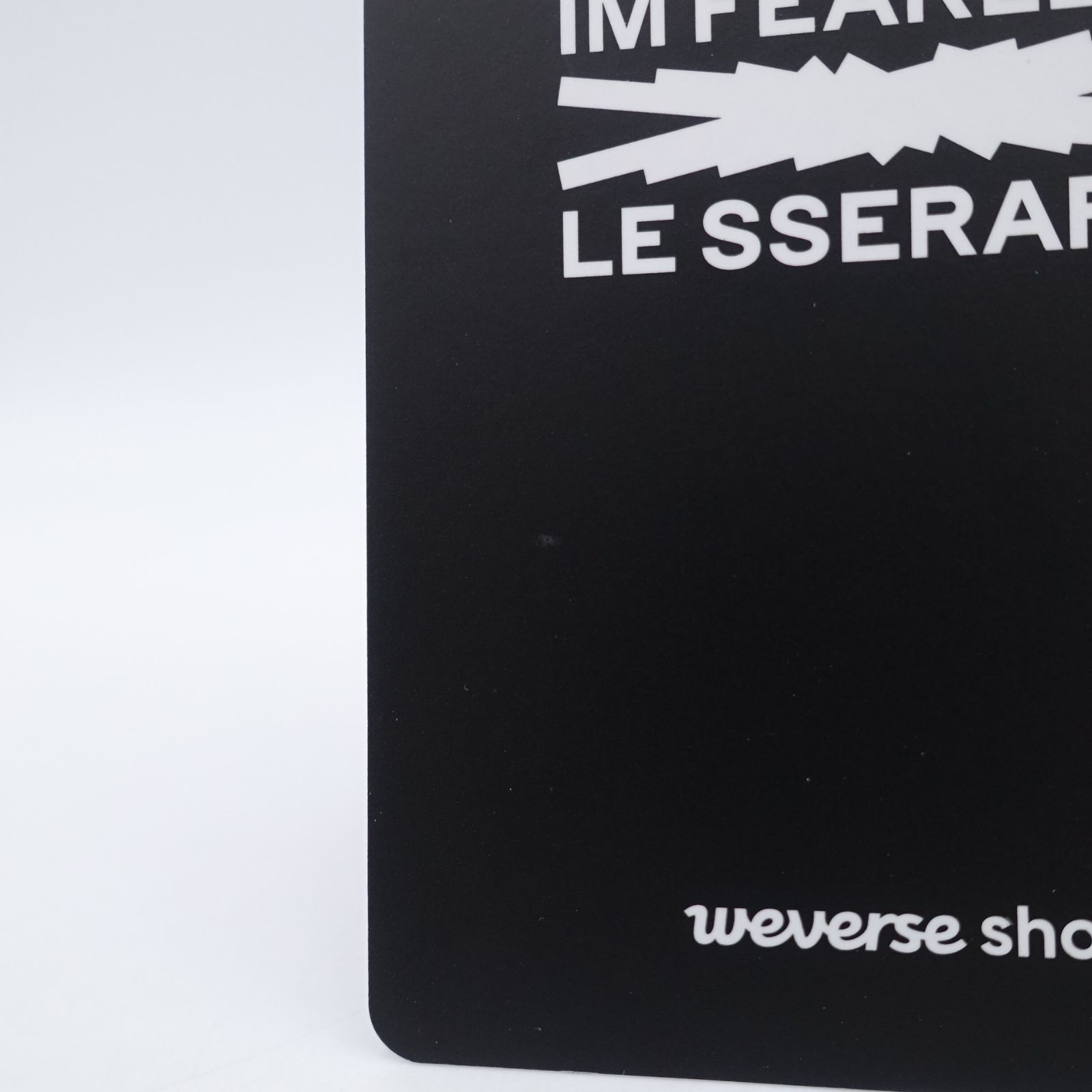 ルセラフィム　fearless weverse特典　ホロトレカ LE SSERAFIM チェウォン IM FEARLESS weverse特典 ホログラム