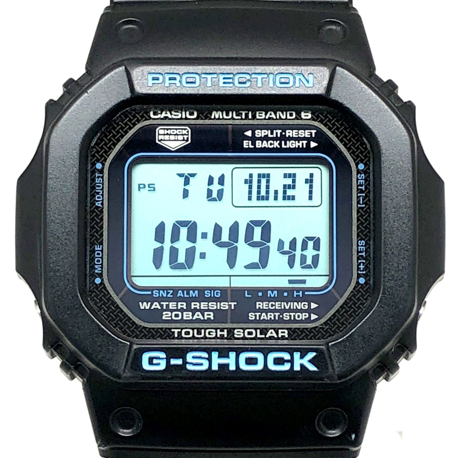 G-SHOCK ジーショック GW-M5610BA-1 ブラック×ブルーシリーズ 電波ソーラー搭載 光沢塗装 液晶 2014年5月発売
