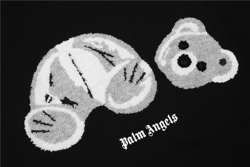 ブロークンベア タオル刺繍パーカー