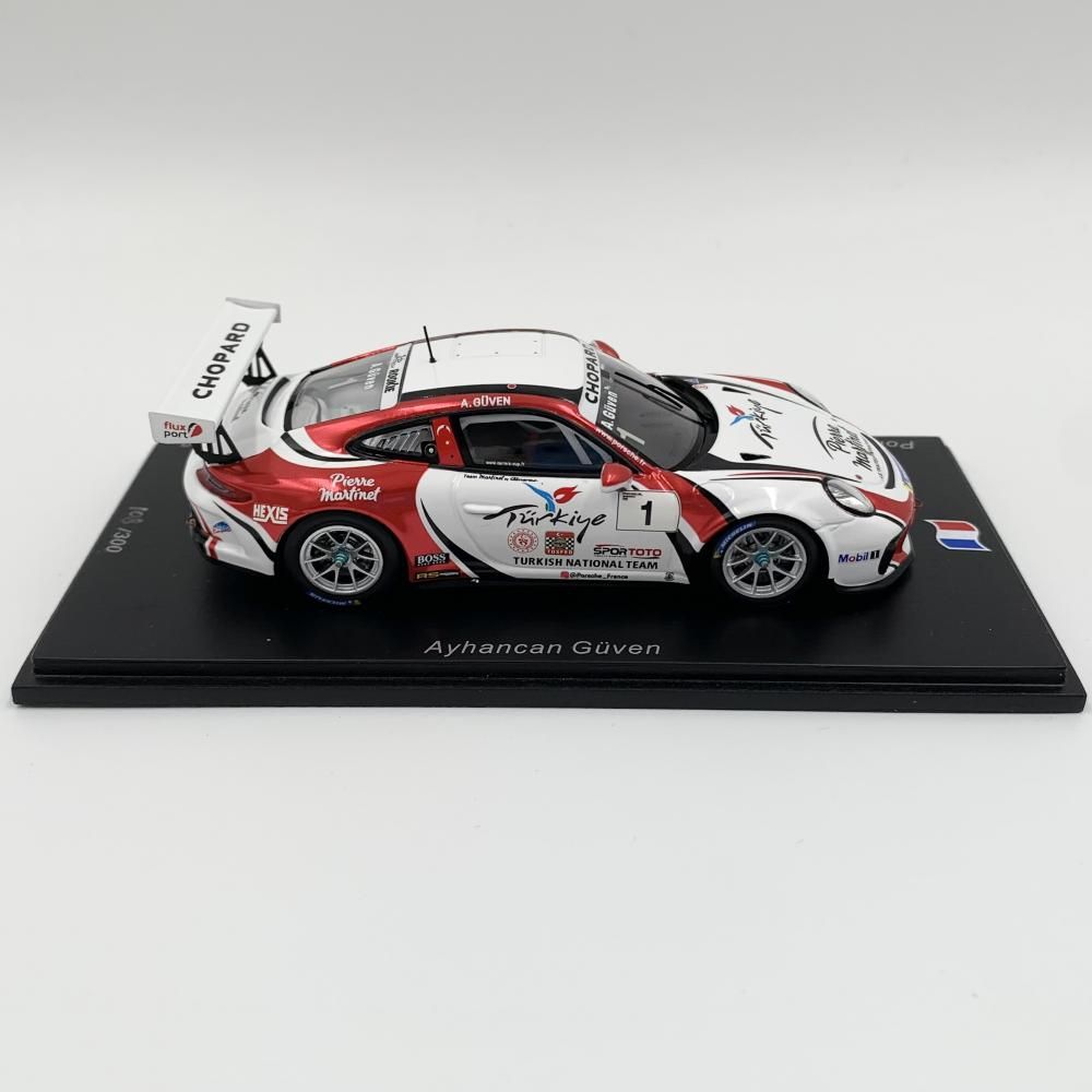 【中古】開封 スパークモデル 1/43 Porsche Carrera Cup France ポルシェ カレラ カップ フランス No.1 Champion 2019 Ayhancan Guven[17]