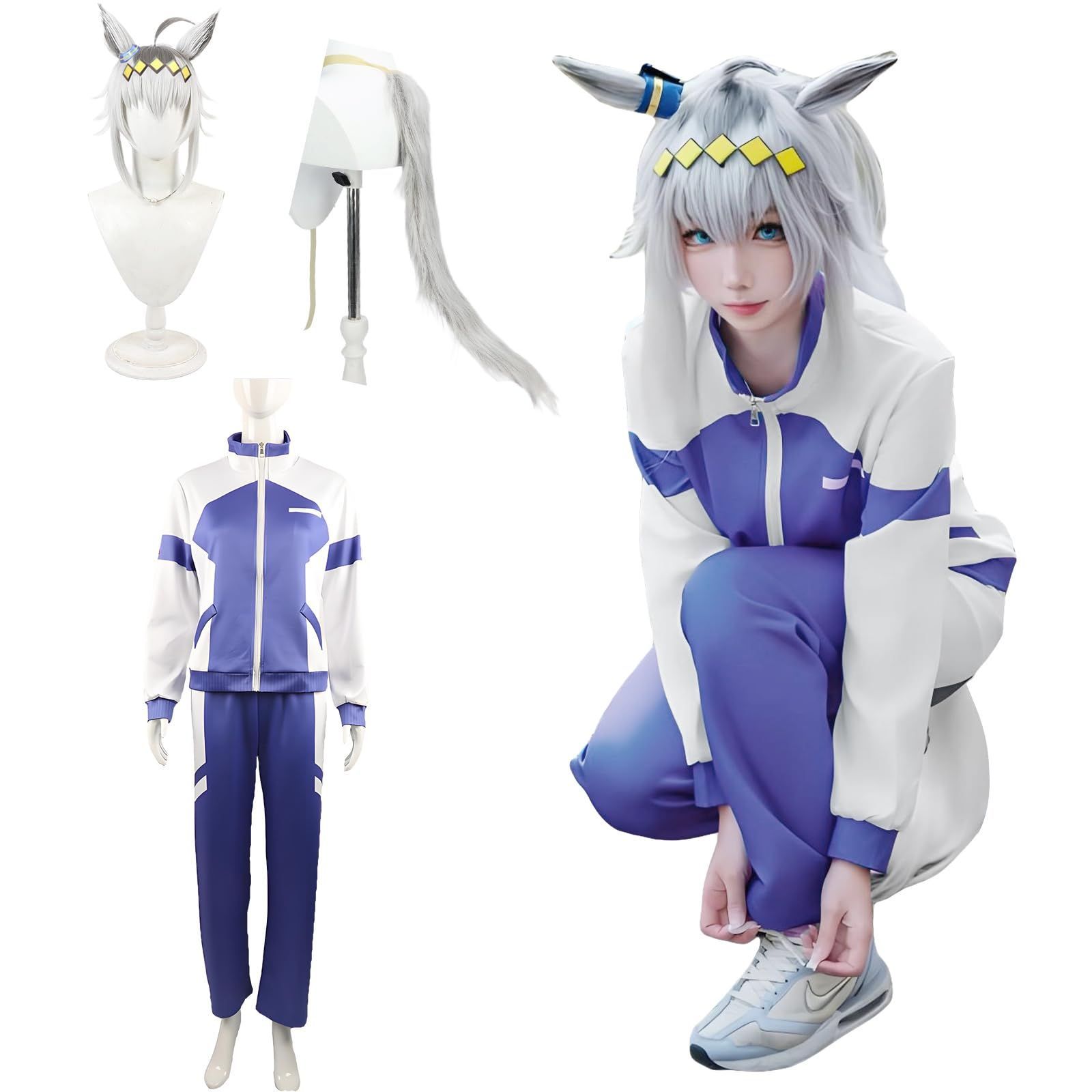 ウマ娘 コスプレ 勝負服 制服 ジャージ サイレンススズカ オグリ