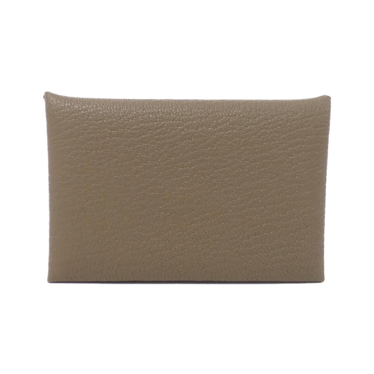 ♥品 エルメス カルヴィ 044166CK カードケース