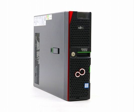 富士通 PRIMERGY TX1320 M4 Xeon E-2134 3.5GHz 8GB 320GBx2台(SATA2.5インチ/RAID1構成) DVD-ROM 中古