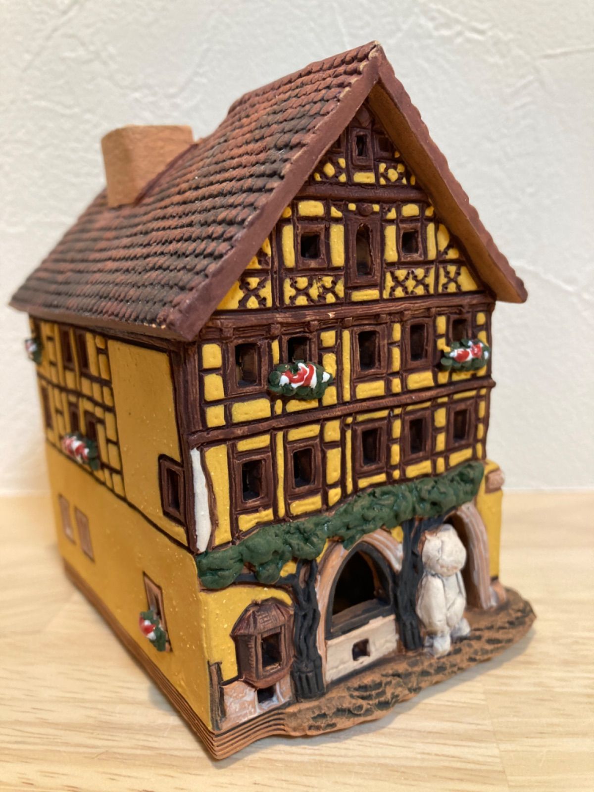 キャンドルハウス リヒトハウス ドイツ 陶器 ハンドメイド 母と一緒に