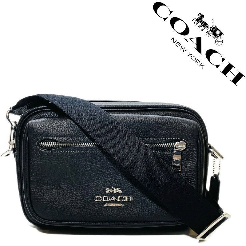 セール中】COACH コーチバッグ CJ509 ブラック ショルダーバッグ クロスボディー 斜めがけバッグ アウトレット品 保存袋付属 新品未使用 -  メルカリ