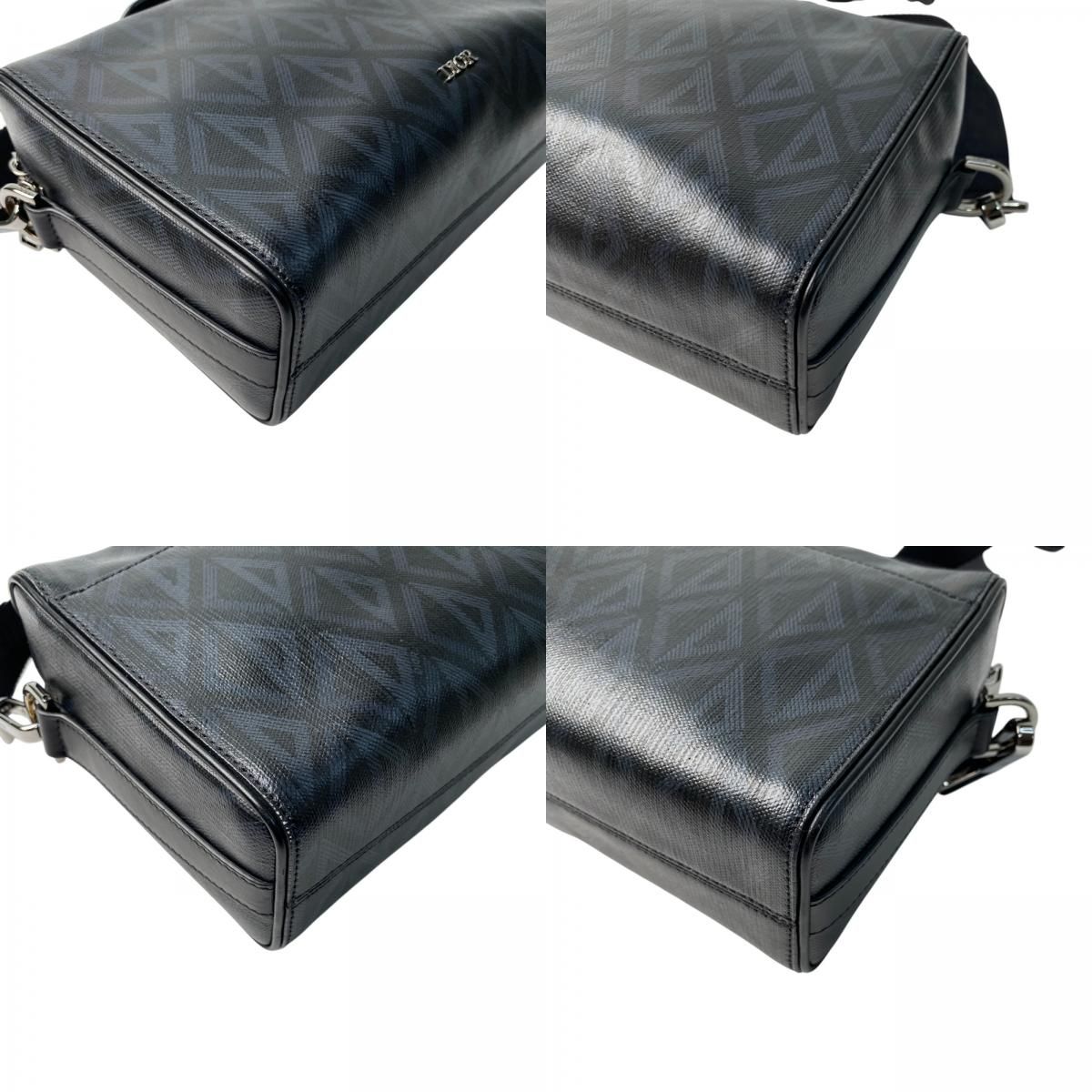 未使用 Dior ディオール メンズ ランゴ22 CDダイヤモンド カメラバッグ