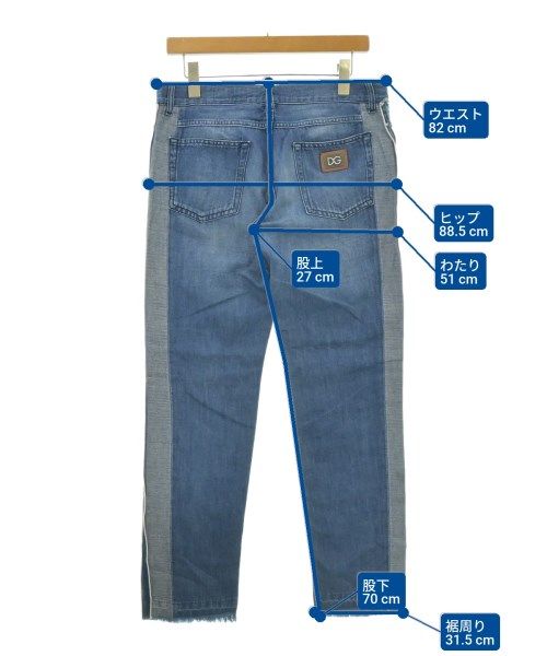 DOLCE&GABBANA デニムパンツ メンズ 【古着】【中古】【送料無料