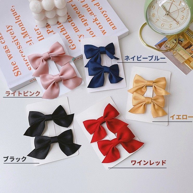 2まで　●ヘアリボン　専用 SLY ヘアピン RIBBON HAIR PIN SET リボン へアピン セット