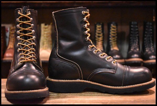 7D 良品 PT83EH 93年02月刻印】レッドウィング 8285 ブラック