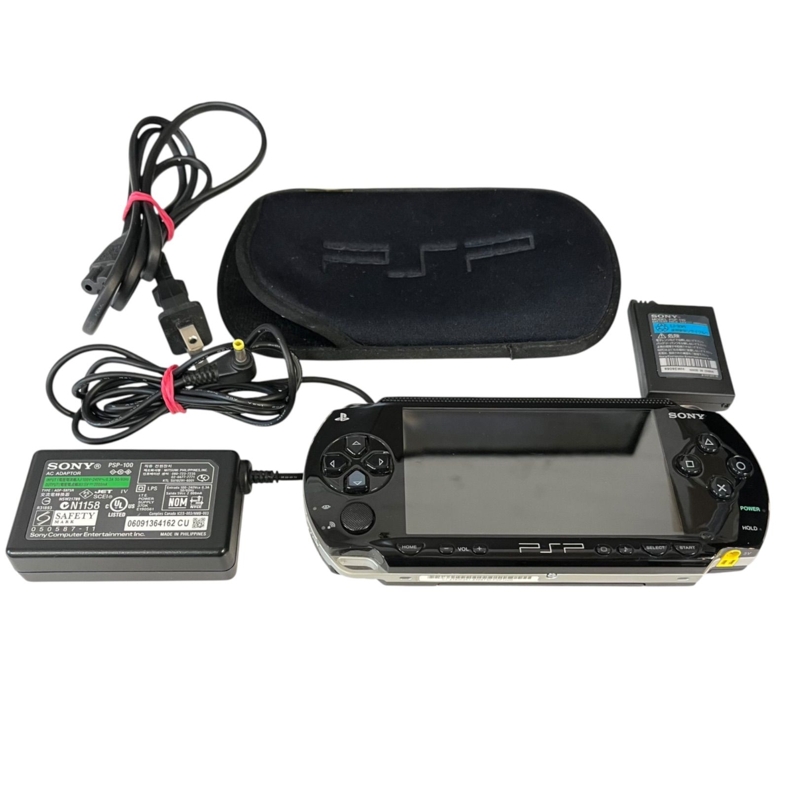 SONY プレーステーションポータブルPSP-1000。付属品なし、充電
