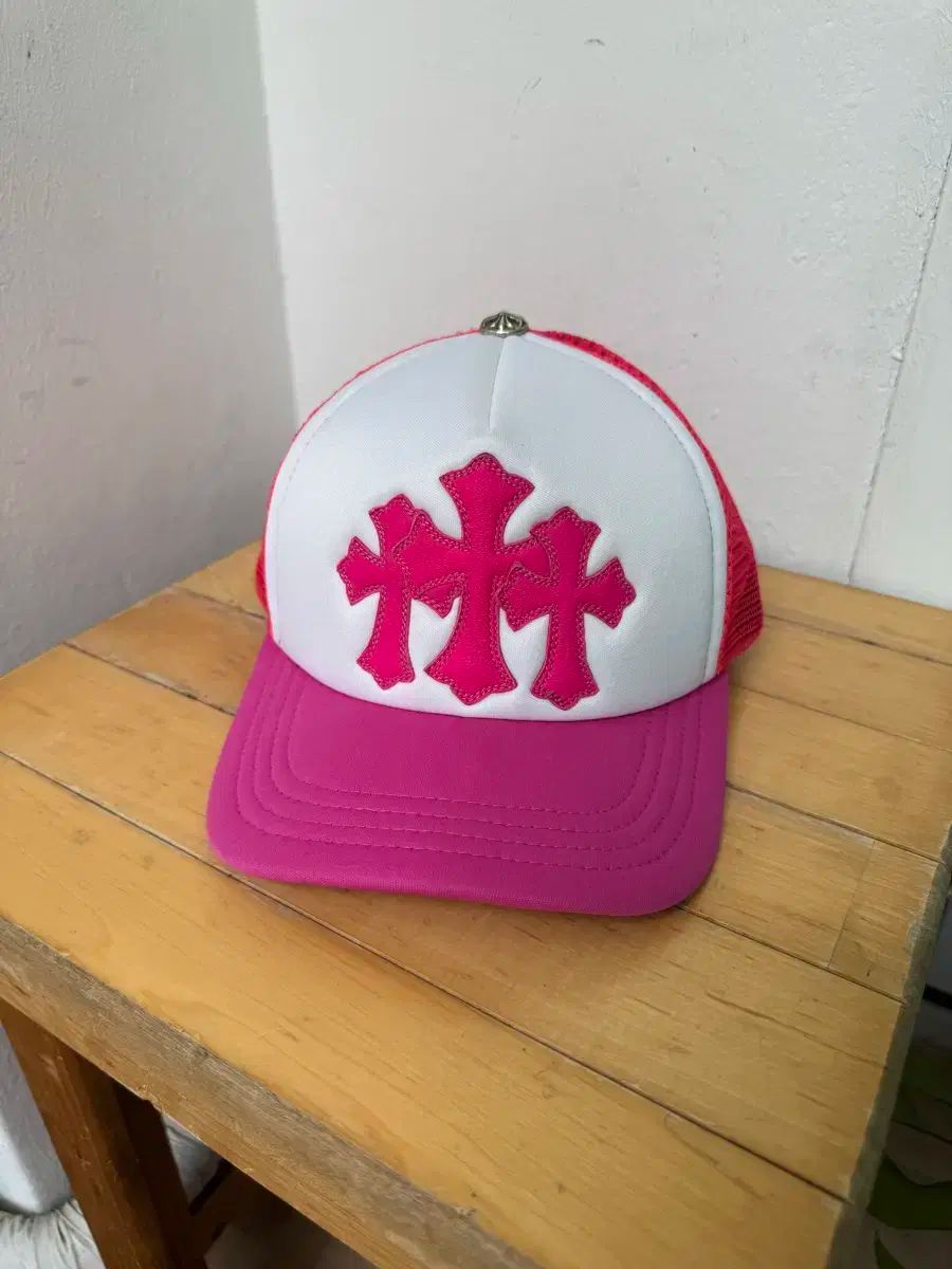 クロムハーツ メッシュキャップ ピンク クロムハーツハーツキャップ
