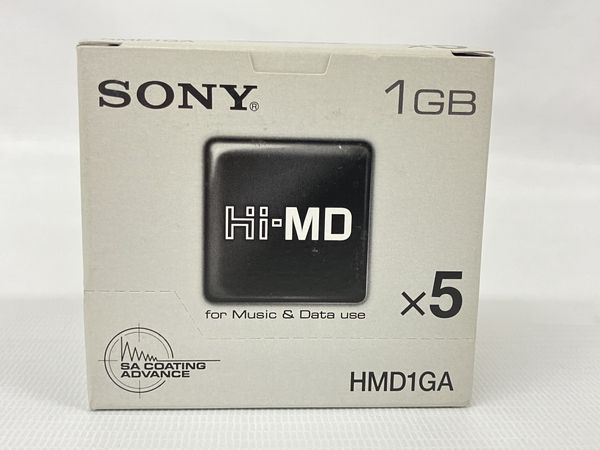 ミニディスク 1GB 4枚 HMD1GA-