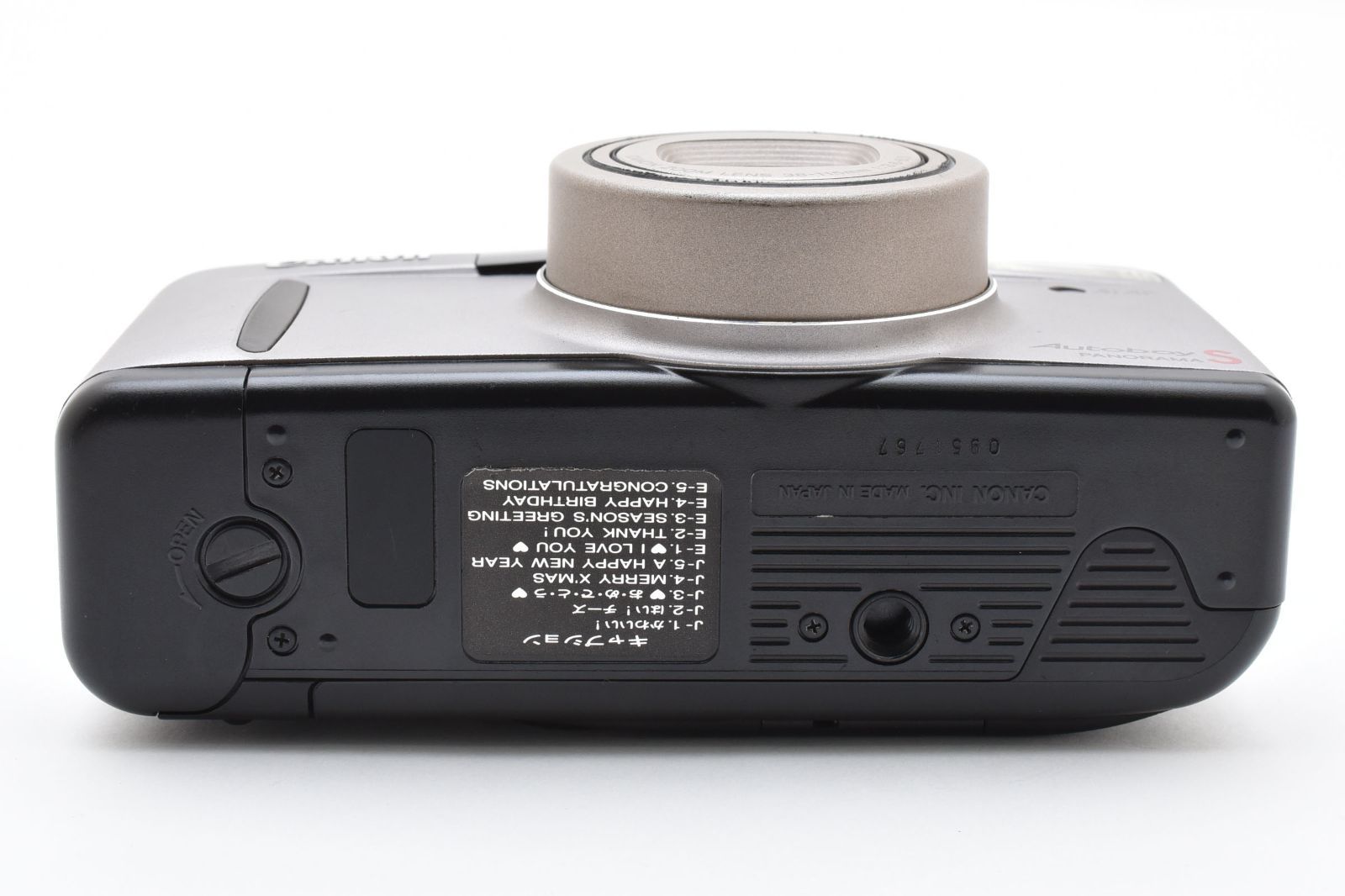 【完動品 美品】Canon AutoBoy F パンダカラー 希少限定モデル ☆美品☆キヤノン Canon Autoboy S チタンカラー☆ K440 #2409