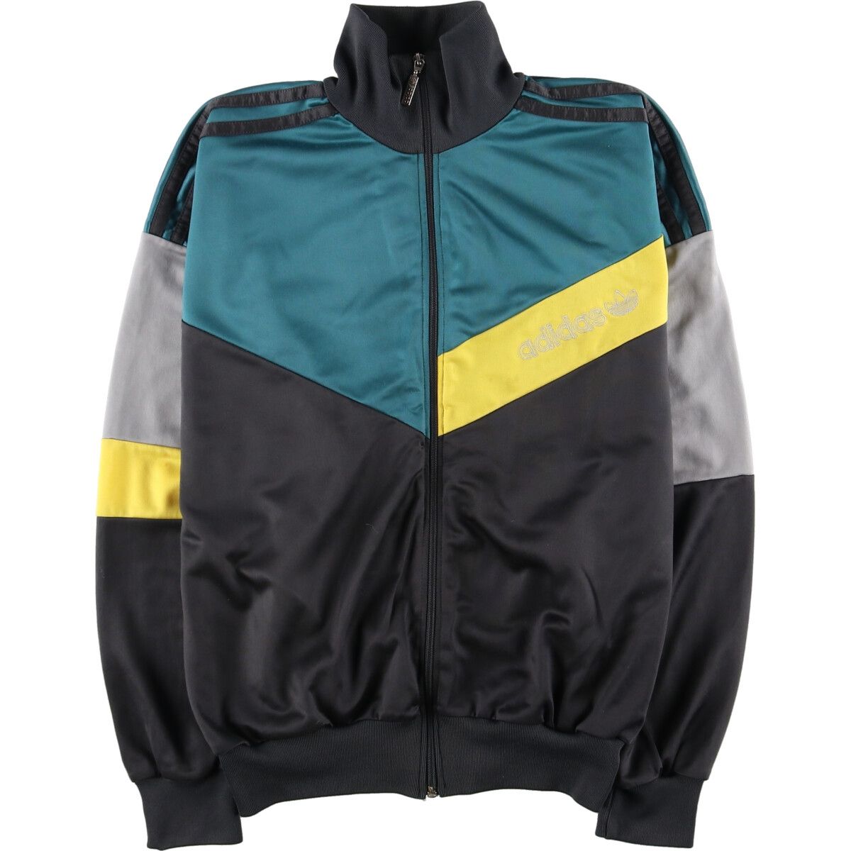 古着 80年代 アディダス adidas ジャージ トラックジャケット メンズM ヴィンテージ/eaa420659