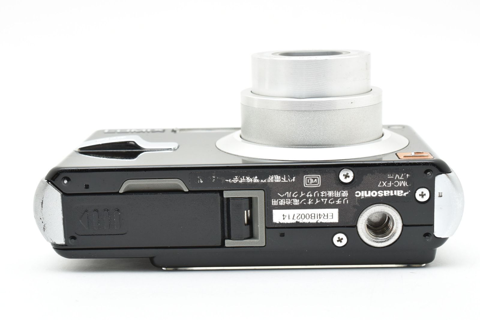 ジャンク・動作品】Panasonic LUMIX DMC-FX7 ブラック デジタルカメラ