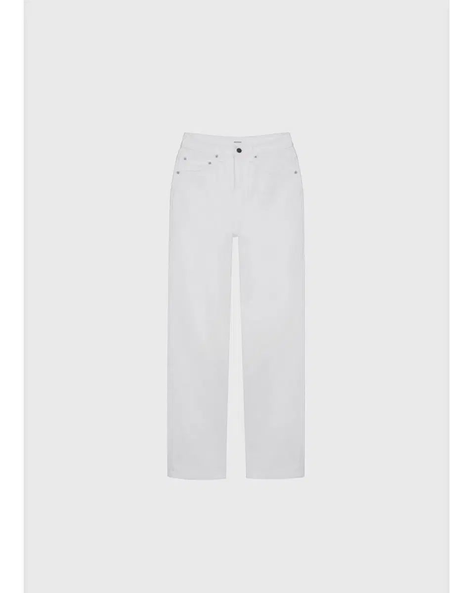 モノハ モノハ 白 コットン デニム M