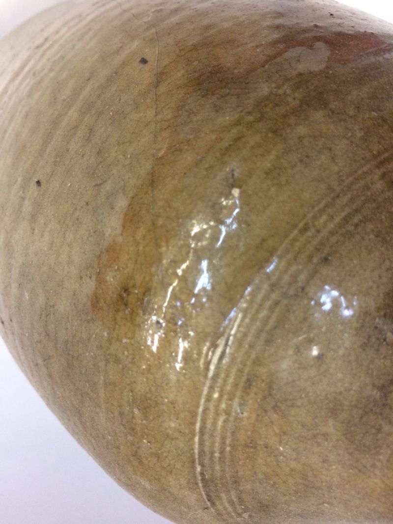 黄瀬戸/瀬戸焼　徳利　江戸中~後期　1780~ _5 黄瀬戸/瀬戸焼 江戸中期~後期 1780~1810年頃 29/5_5 - メルカリ