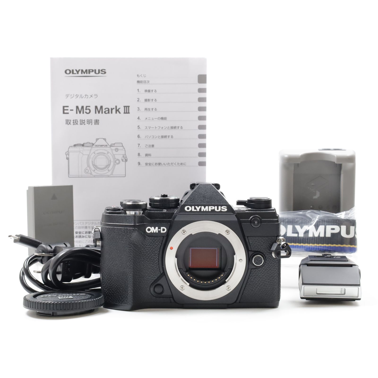 オリンパス OLYMPUS OM-D E-M5 MarkIII ボディ ブラック - メルカリ