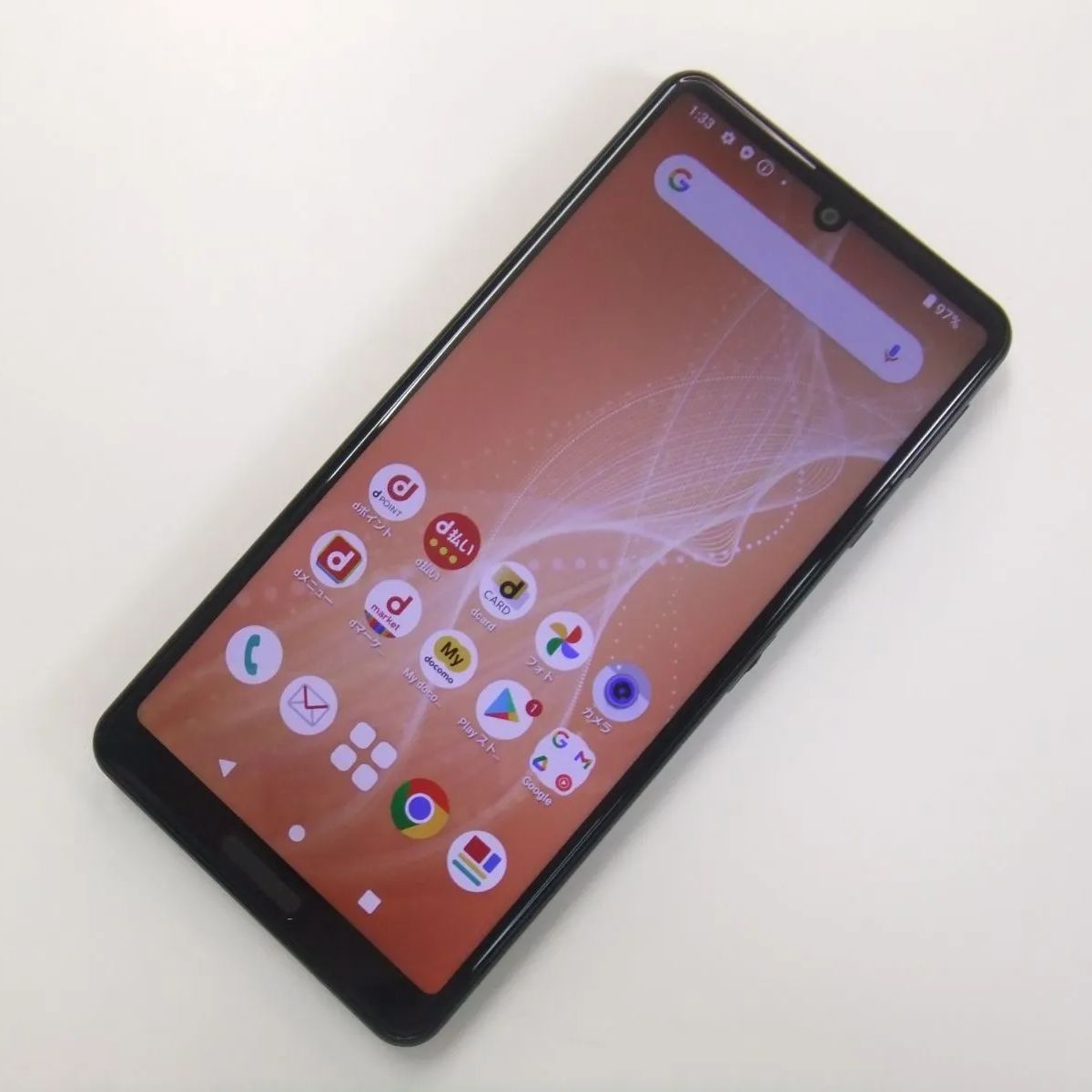 【中古】 AQUOS sense4 SH-41A ブラック docomo SIMロック解除済