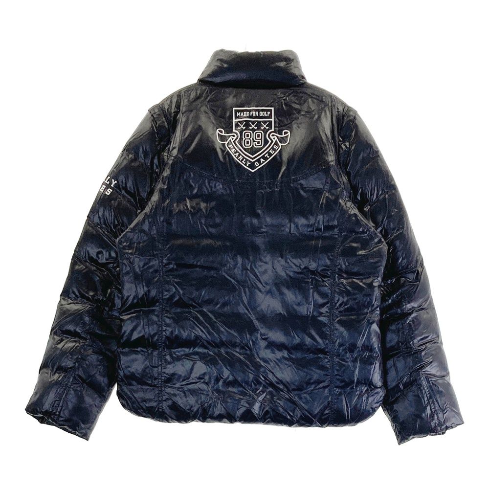 送料無料・返品無料。 サイズ 3 PEARLY GATES パーリーゲイツ 2WAY リバーシブル ダウンジャケット チェック柄 ネイビー系 240101391494 ゴルフウェア メンズ ストスト 一目惚れする