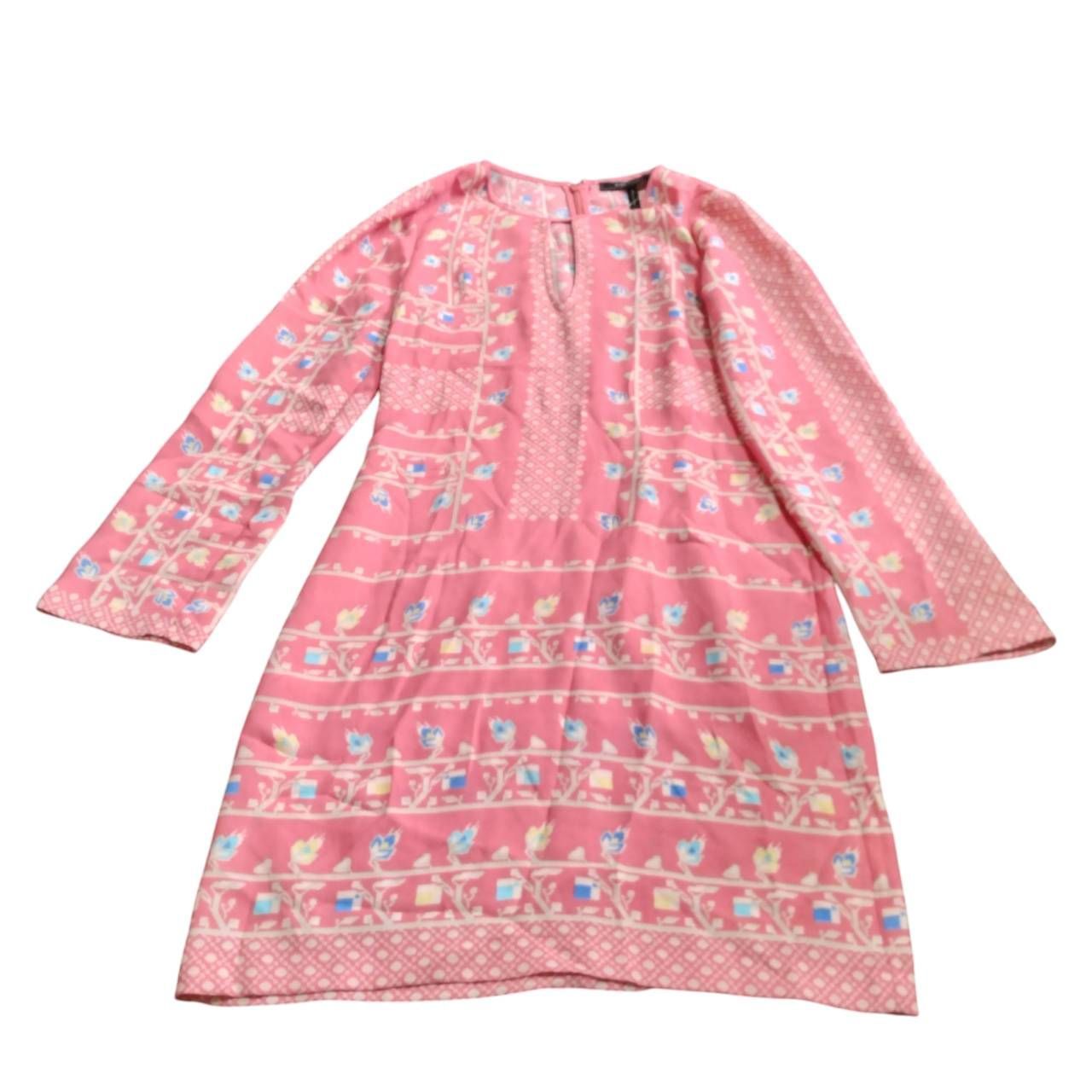 Z1371 BCBG MAXAZRIA ビーシービージー マックスアズリア 総柄