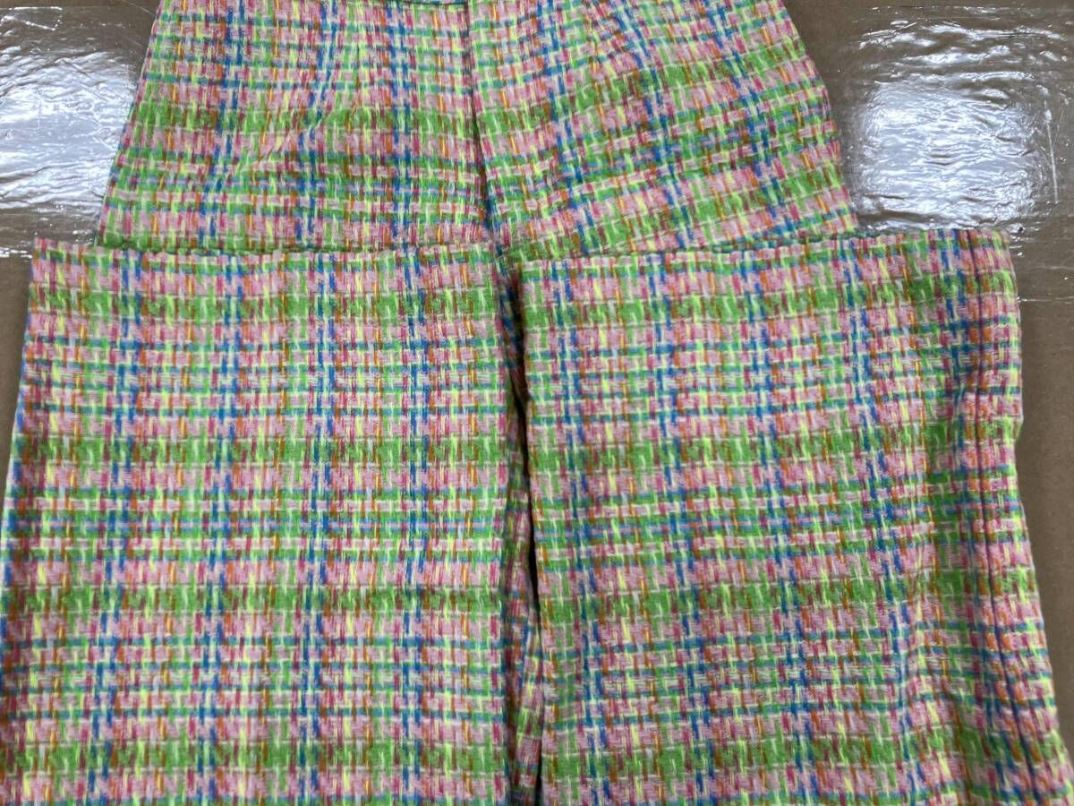 ツィードワイドパンツ ネオンツィードワイドパンツ