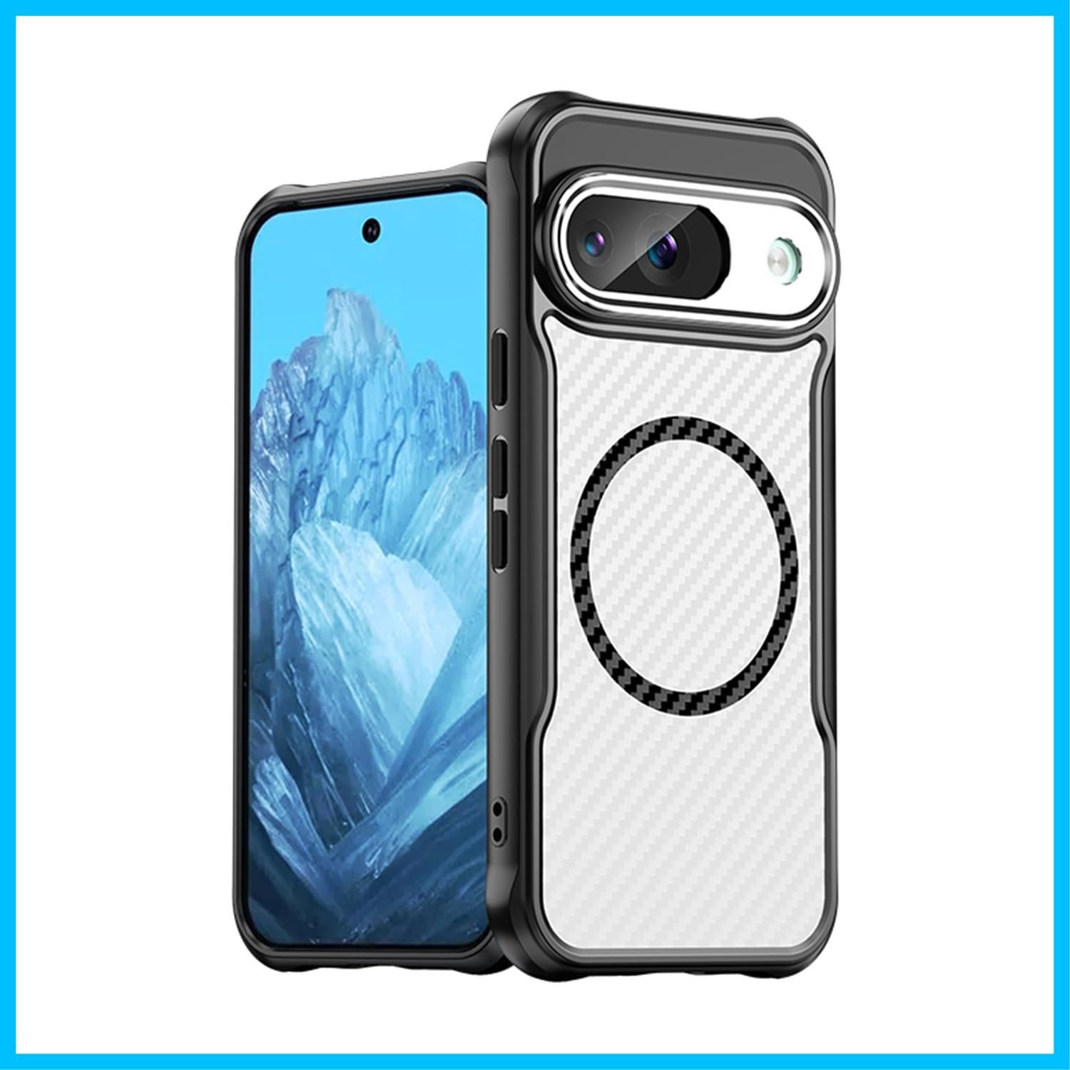 【新着商品】耐衝撃バンパー マットな質感 薄型 半透明カバー マグネット搭載 ケース 9 MagSafeに対応 Pixel レンズ全面保護 Google Baby (ブラック) Panda 人気・おすすめ｜売れ筋商品・話題商品におすすめ コスパ重視 安心配送 コスパ重視