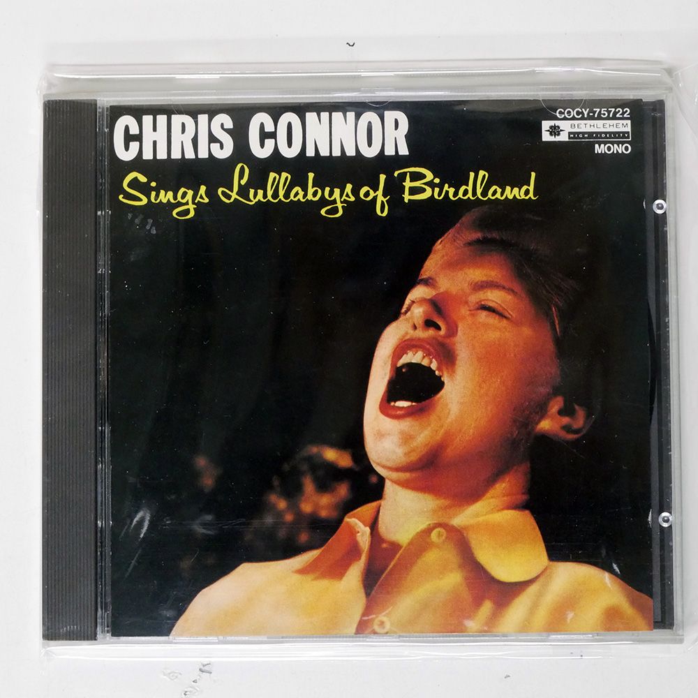 国内盤 CHRIS CONNOR/SINGS LULLABYS OF BIRDLAND/BETHLEHEM