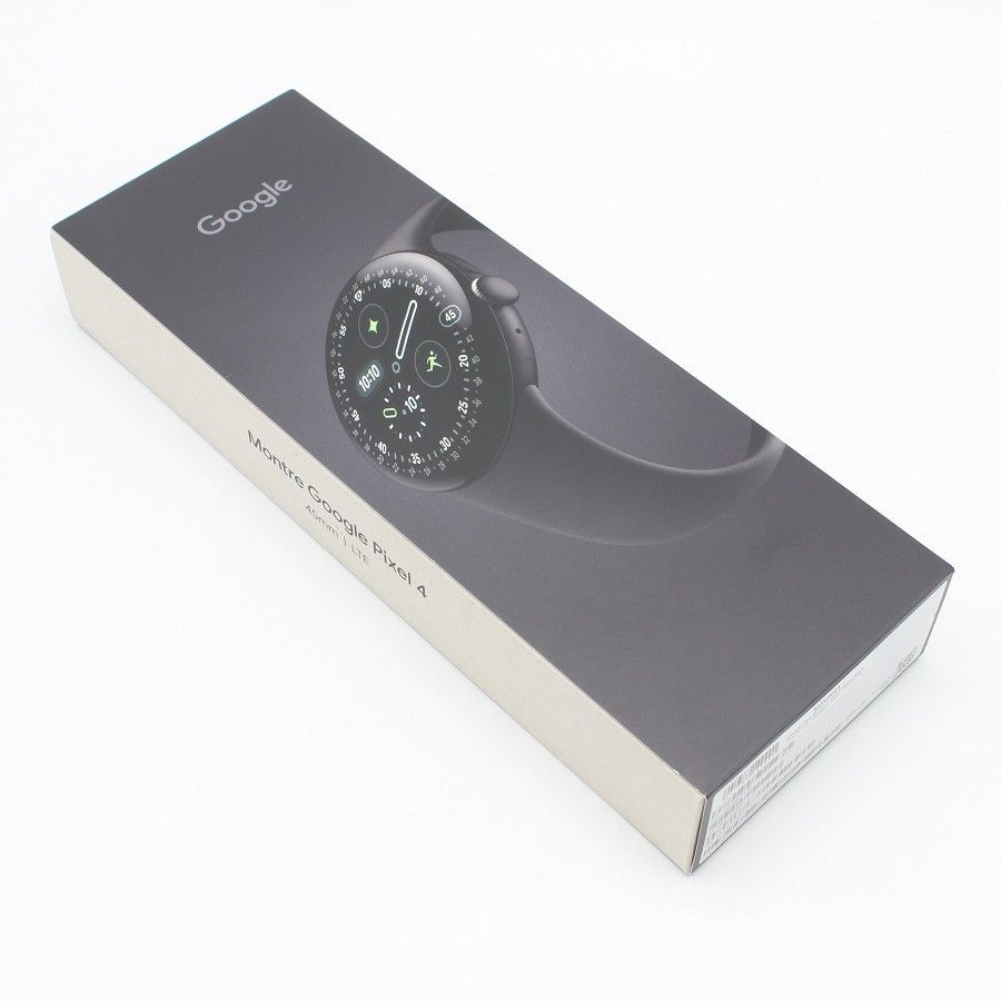 未開封 Google Pixel Watch4 45mm LTE GA09307-US Matte Blackアルミケース|Obsidianアクティブバンド スマートウォッチ グーグル ピクセル 本体