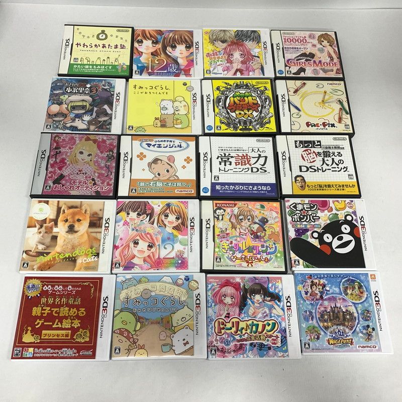 中古品】 ニンテンドー3DS DSソフト まとめ 20本セット 【023-251015