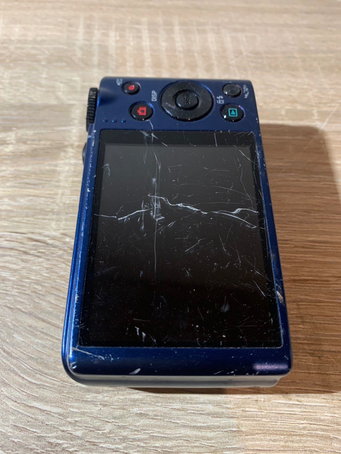 5923 Casio カシオ EXILIM EX-ZR200 ブルー ジャンク品 デジカメ