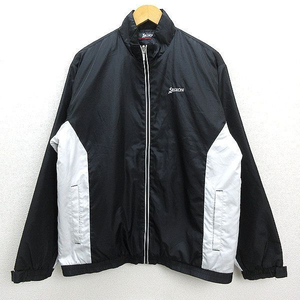 Zスリクソン/SRIXON中綿入りゴルフジャケット黒【メンズL】MENS/GOLF189【中古】