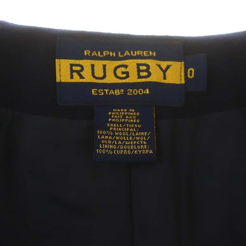 ラグビーラルフローレン　紺ブレ　金釦 ラルフローレン ラグビー RALPH LAUREN RUGBY ウール 金ボタン
