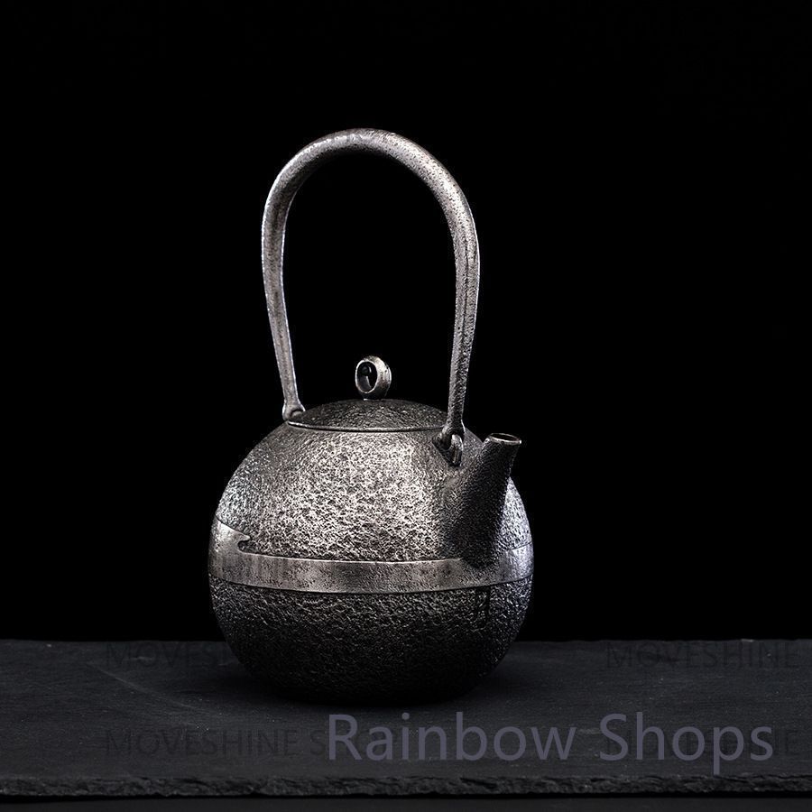 手作り 鉄急須 南部鉄器 鉄瓶 人気 鉄製 急須 直火対応 和風 IH対応 鋳鉄 ストーブセーフケトル キッチン用 茶器 鉄やかん 鉄分補給 安全 健康 ホイッスルケトル 耐久 保温 プ